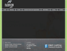 Tablet Screenshot of fairviewmallstcatharines.com